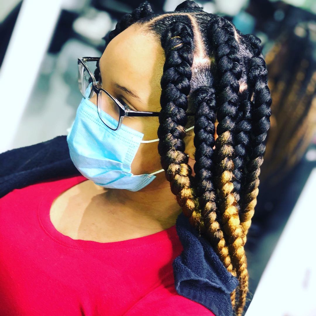 knotless box braids